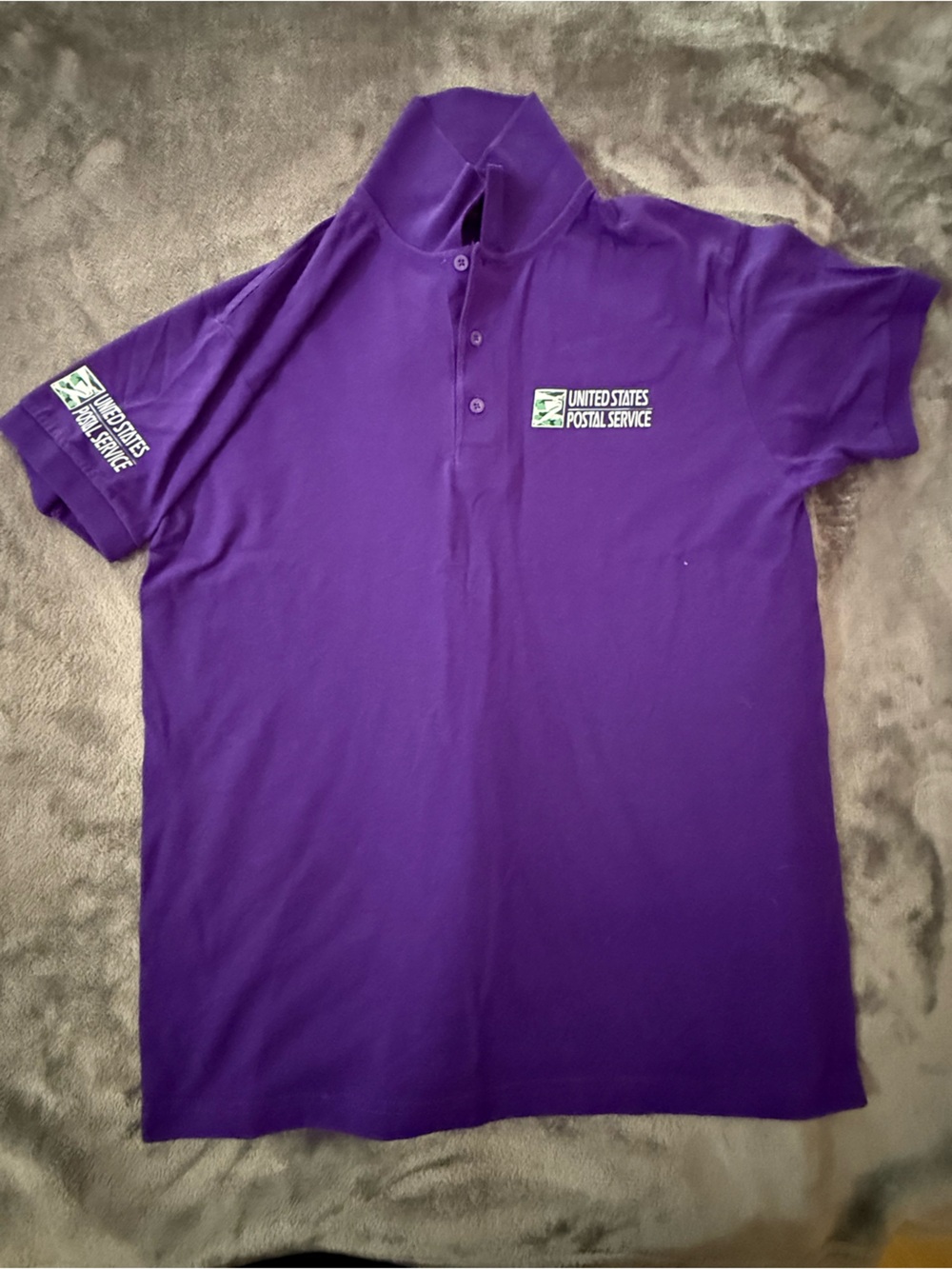 Gildan Purple USPS Polo